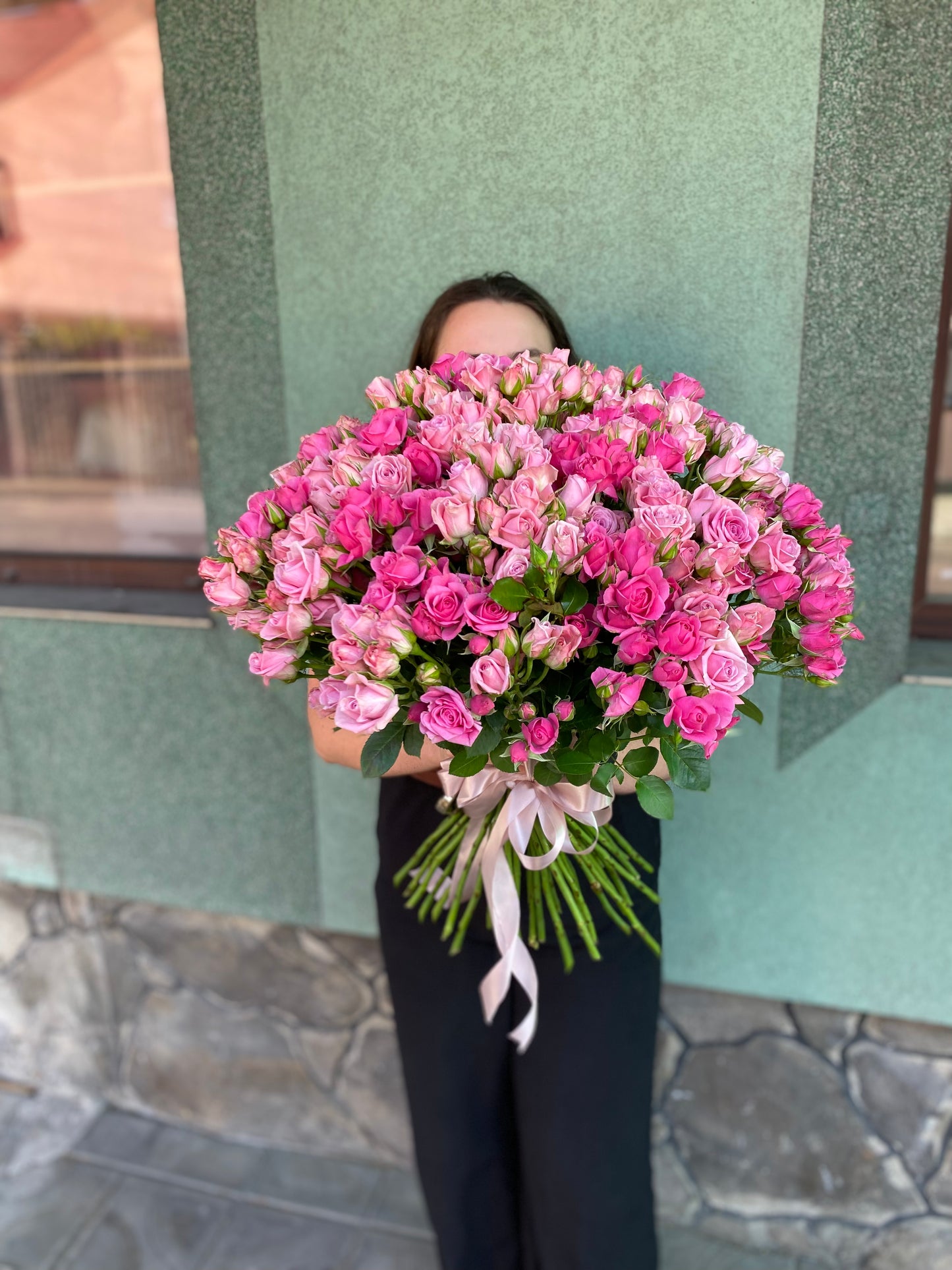 Кущові троянди 51 шт