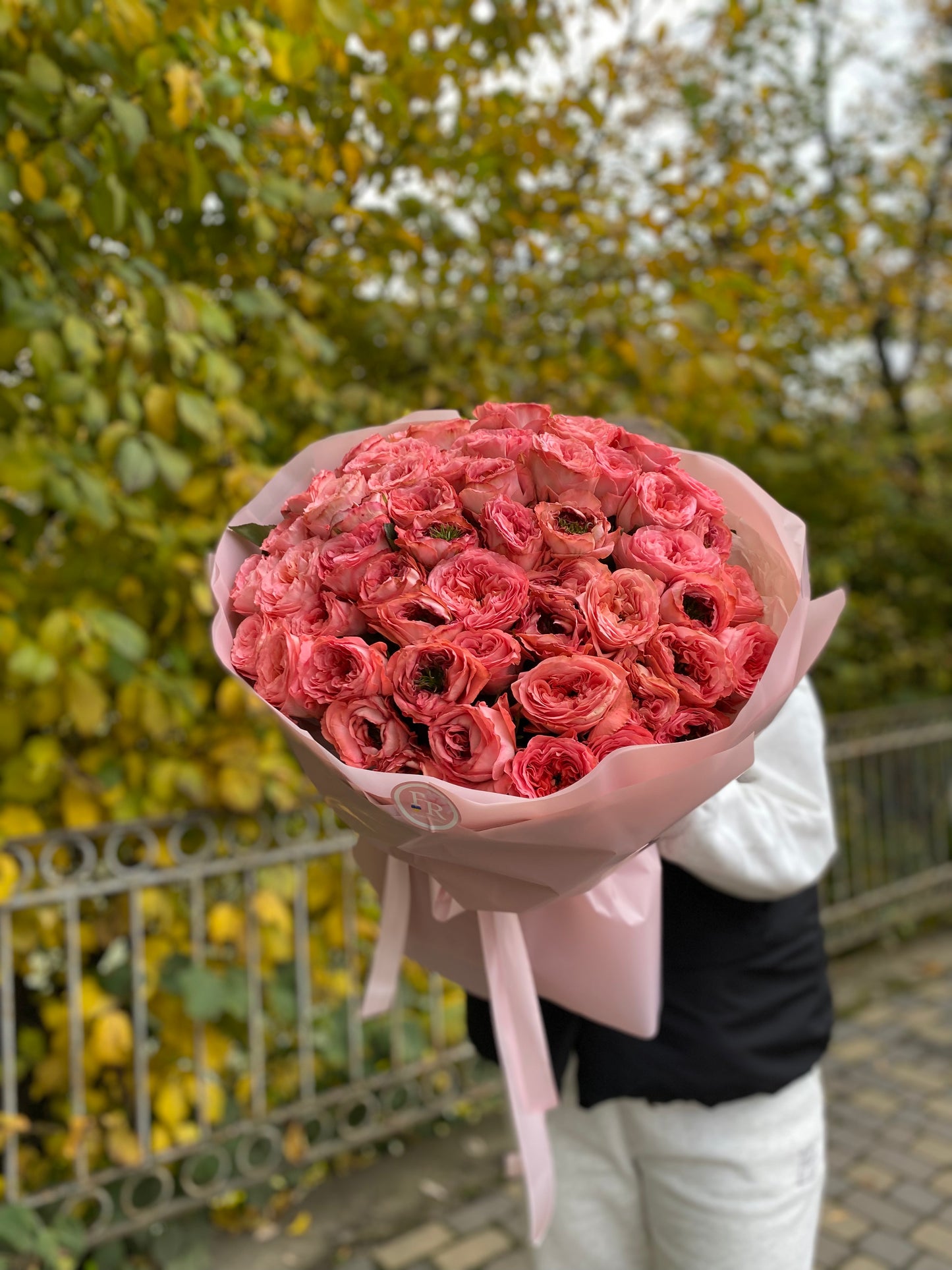 Троянда "Мандарин" 51шт