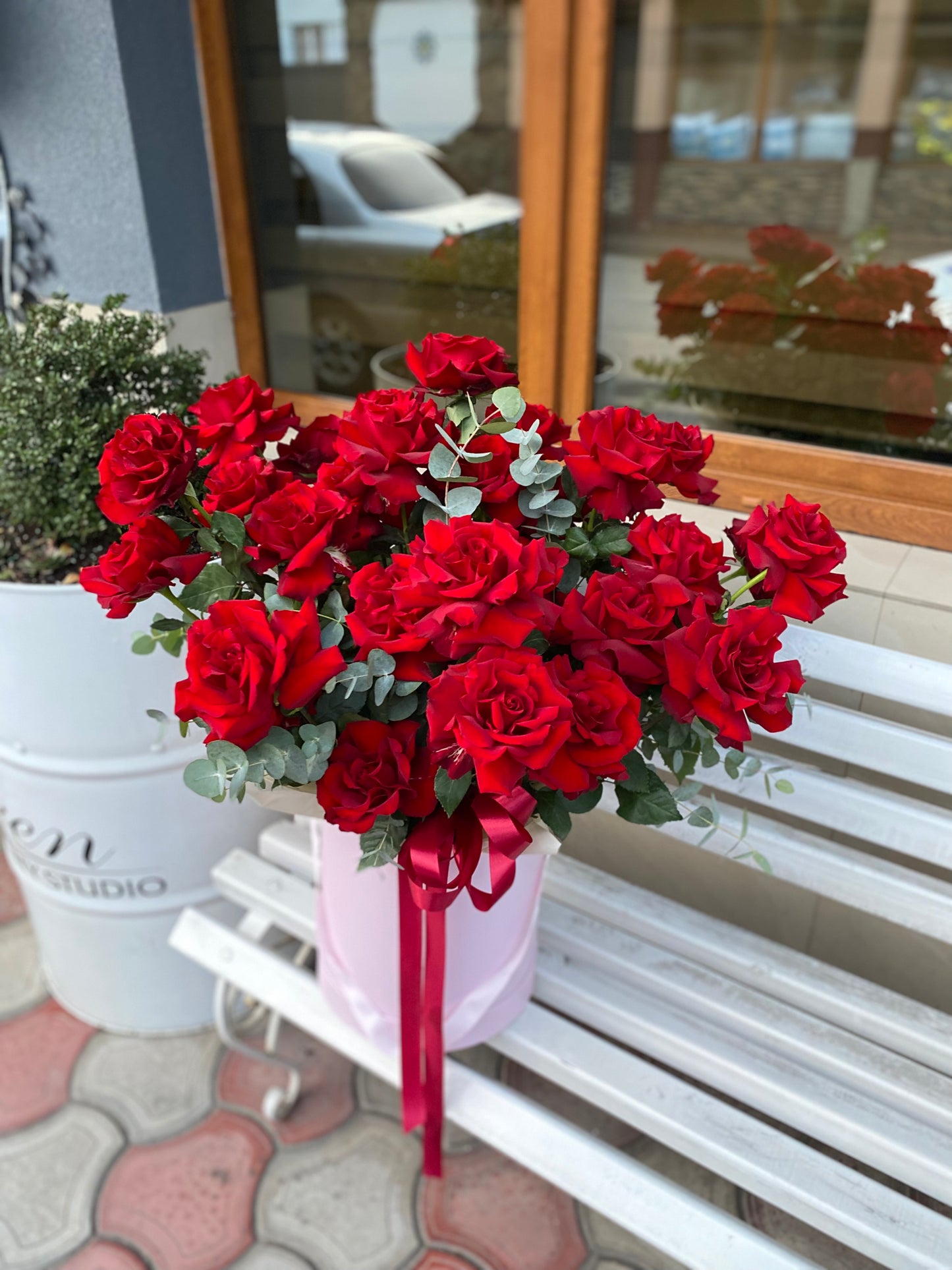 Композиція з Французьких троянд