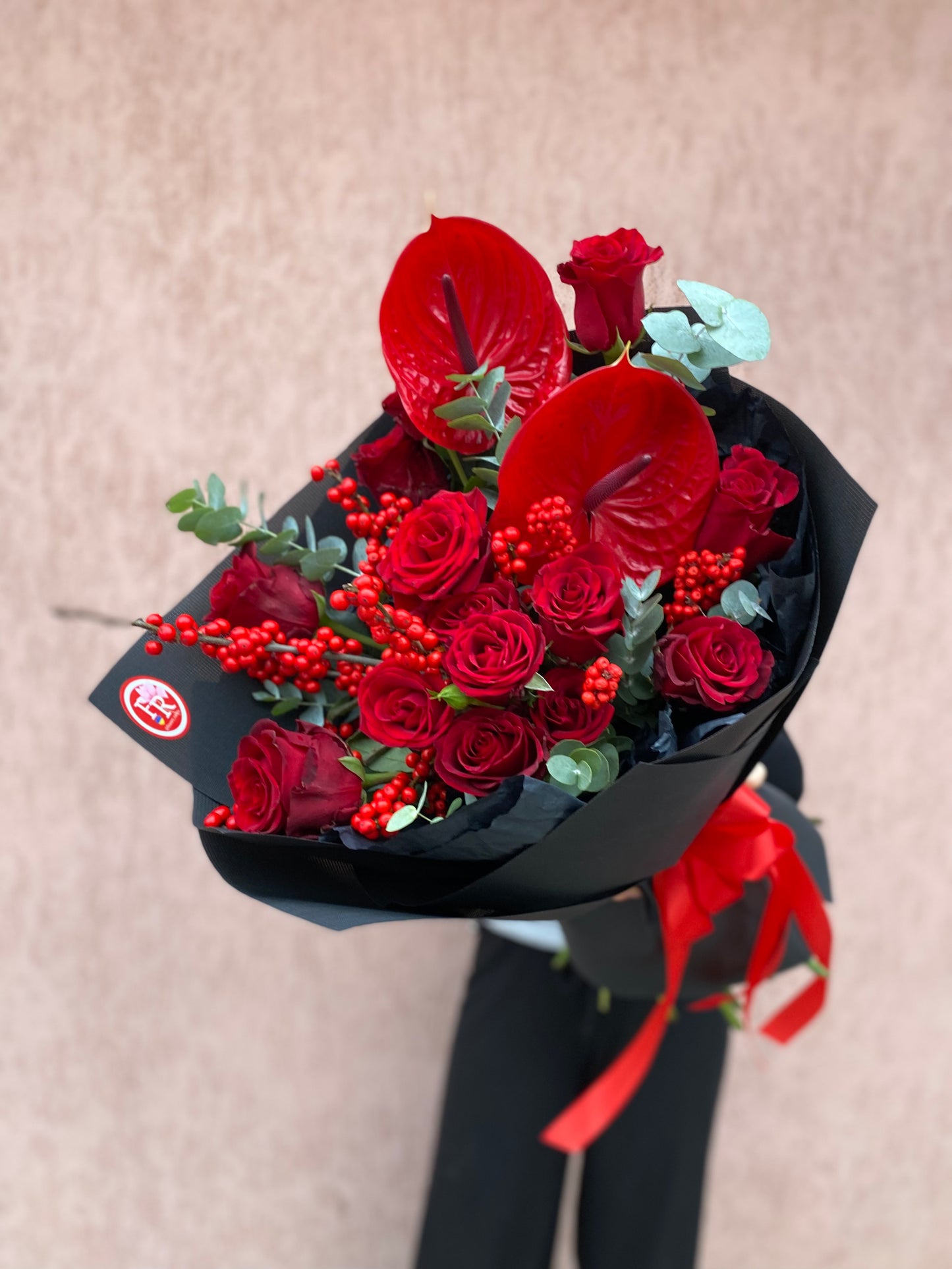 Букет з Антуріомом