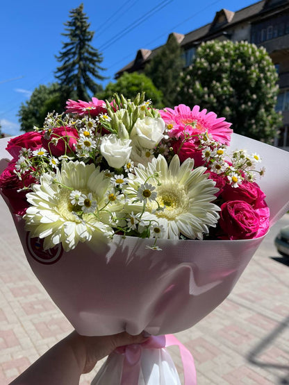 Букет з гербер
